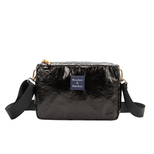 Bourbon and Bamboo Black Crossbody Bag With Removable Strap Women's Bags and Accessories